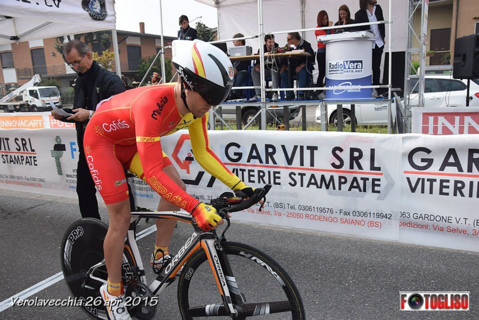 Eduardo Santas, medalla de plata en la Copa de Europa